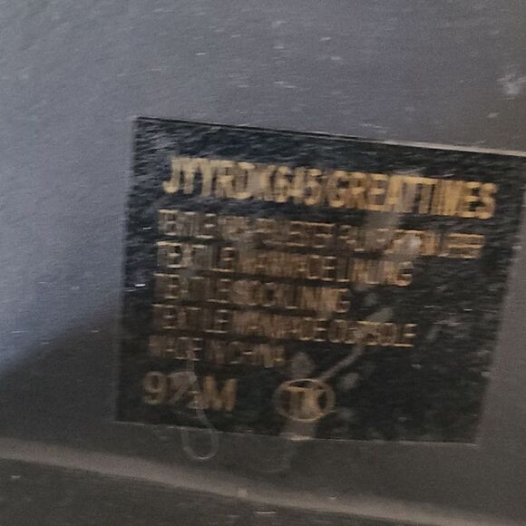 Jellypop Black Lace Front Boots - Picture 9 of 12